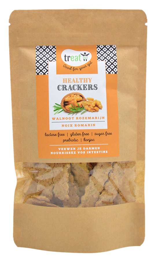 Healthy Crackers walnoot -Rozemarijn